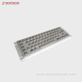 Waterproof IP65 Industrial Metal Keyboard